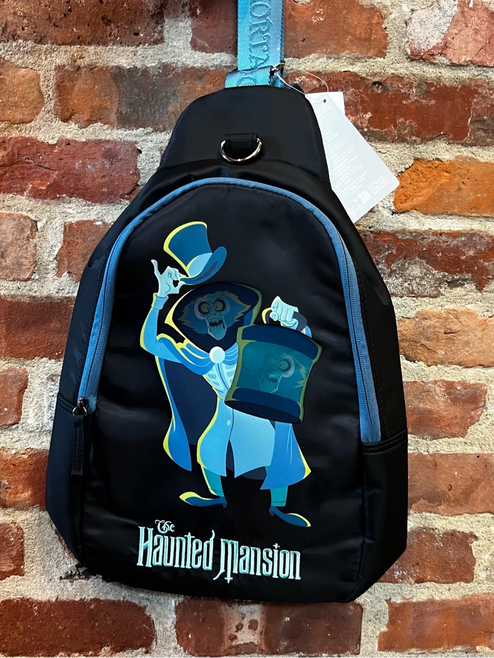 Disney Parks Haunted Mansion Hatbox Ghost Crossbody Sling Bag 2026 NEW